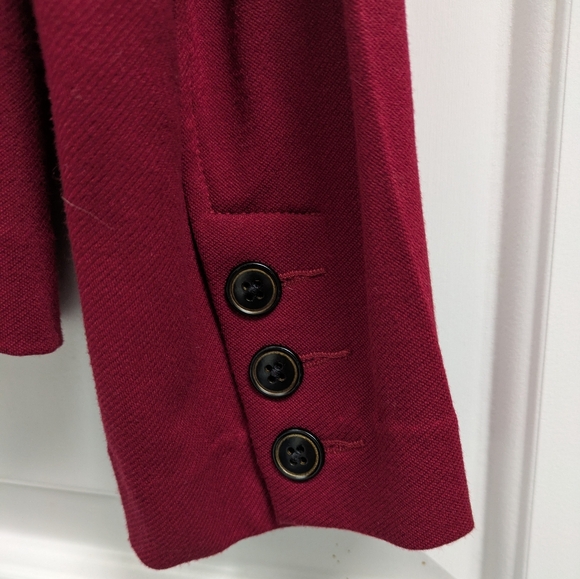 CAbi Red Blazer Tailored Structured Design - Picture 8 of 12